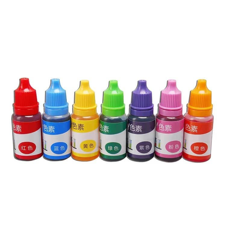 7 colors of pigments