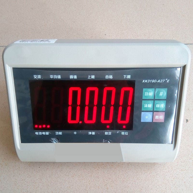 Shanghai Yaohua XK3190-A27E RS232 portlu elektron tərəzi üçün çəki göstərici nəzarətçi 4