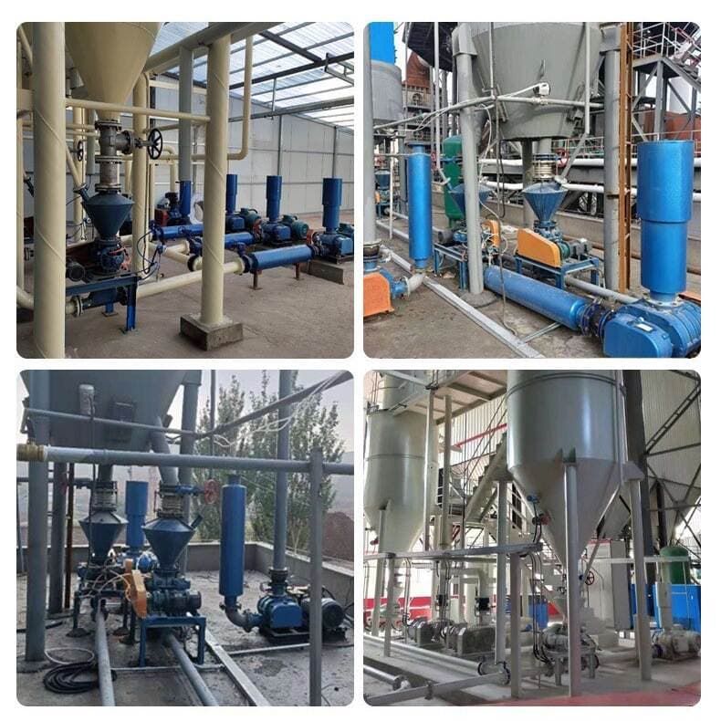 Rotary Feeder Stainless Steel Wear-Resistant Chemical Cement Coal Powder Conveying Equipment Roots Blower Rotary Feeder 3