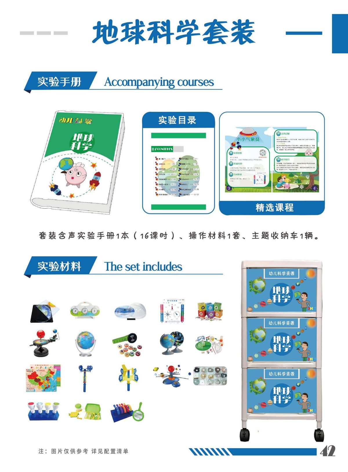 Early childhood earth science kit