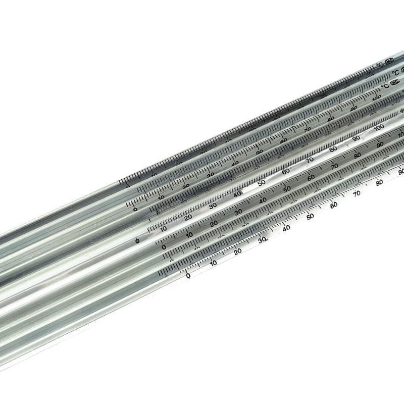 Mercury Thermometer Glass Rod Thermometer 30Cm0-50/100/200/White Mercury Temperature Measuring Rod 300/360 Degrees 5