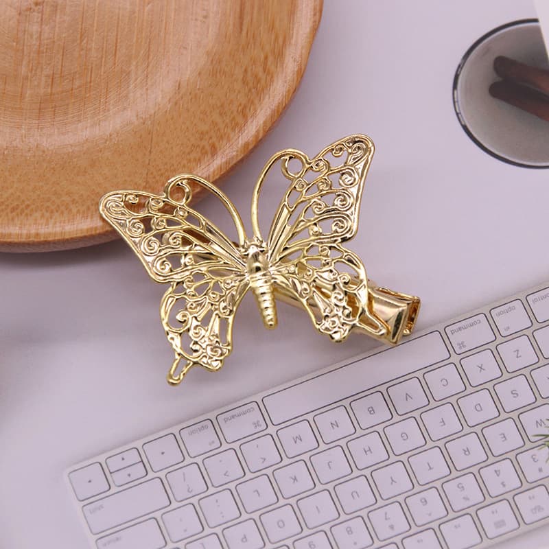 Butterfly Clip Gold