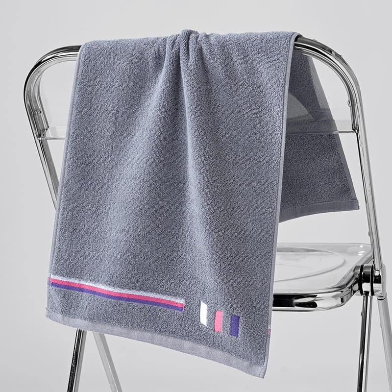 ribbon towel gray