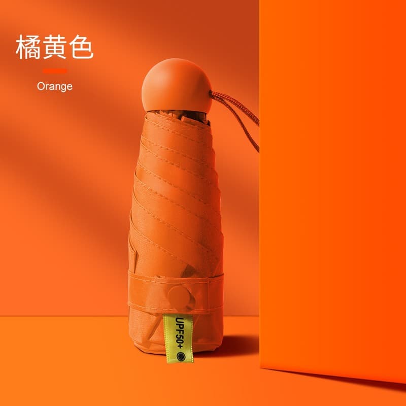 50% off six-bone round handle-orange