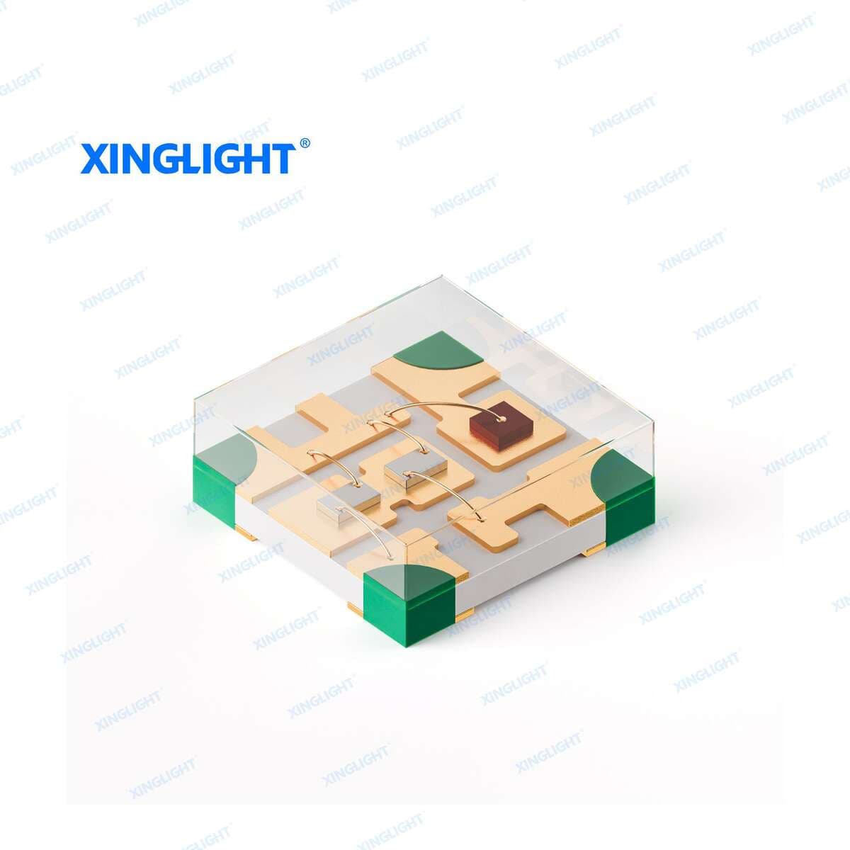0404Rgb Light Beads Dual-Color 1010 Light Beads 1010Rgb Smd Chip Led Light Beads Rgb/Seven-Color Light Four-Pin 5