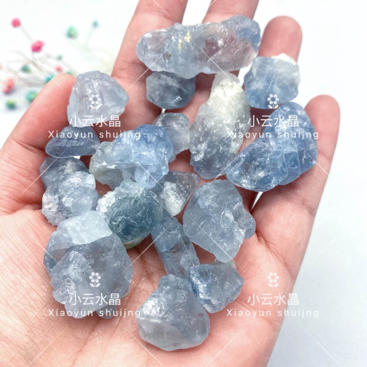 Topdan satış lapis lazuli çınqıl, ev və ofis üçün aromaterapiya daşı. 3