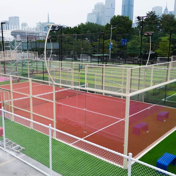 Padel kortları: birbaşa satış, süni ot, ixrac üçün