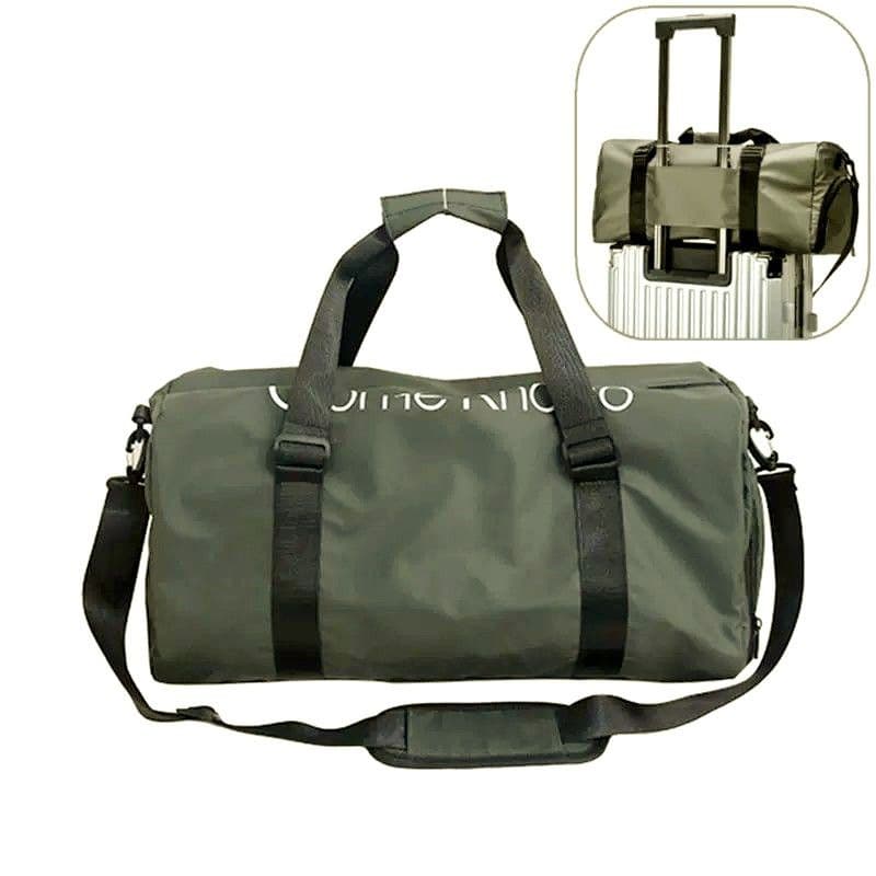 [upgraded and thickened] military green [body letters have changed | shoulder straps widened | wet and dry separation]