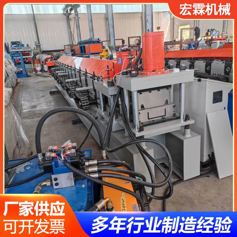 Customized U-Shaped Beam Equipment Metal Forming Machine Cold Bending Forming Flow Strip U-Shaped Groove Equipment Production Forming Machine 4