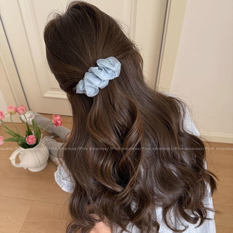 8# light blue small hair clip 10cm