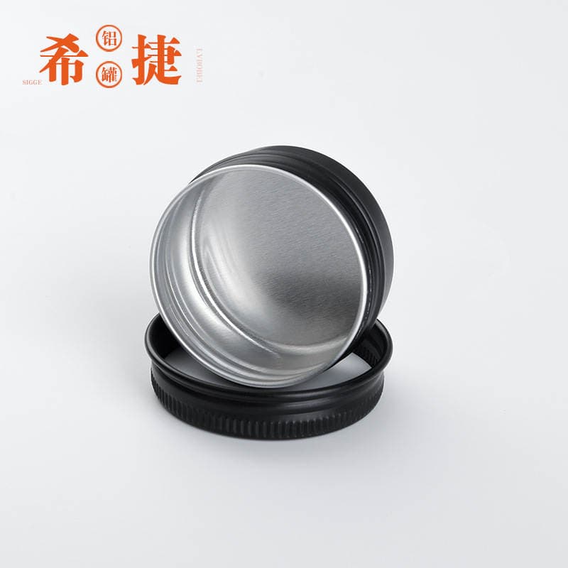 In-Stock 20ml Thick Threaded Small Aluminum Box Mosquito Repellent Lithospermum Ointment Mint Ointment Round Aluminum Box Precision Parts Box 4