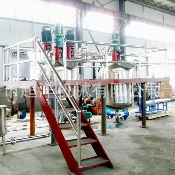Source Factory Complete Set of Chemical Machinery Equipment, Automatic Paint Production Line with Multi-Function Color Mixing