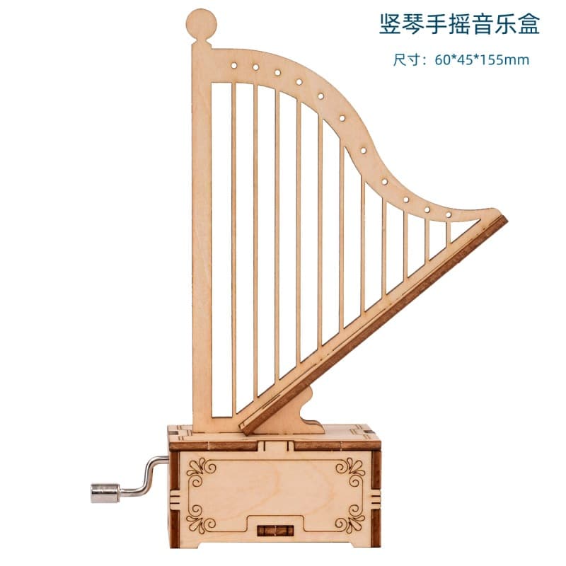 Byh804 hand harp