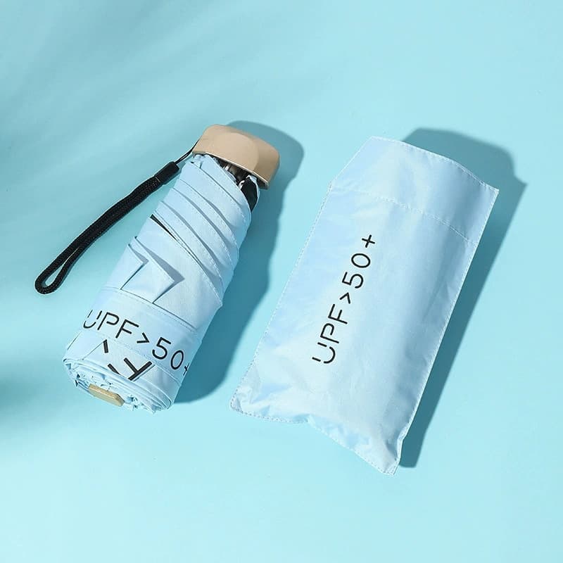 Sky blue-aluminum umbrella stand flat 50% off