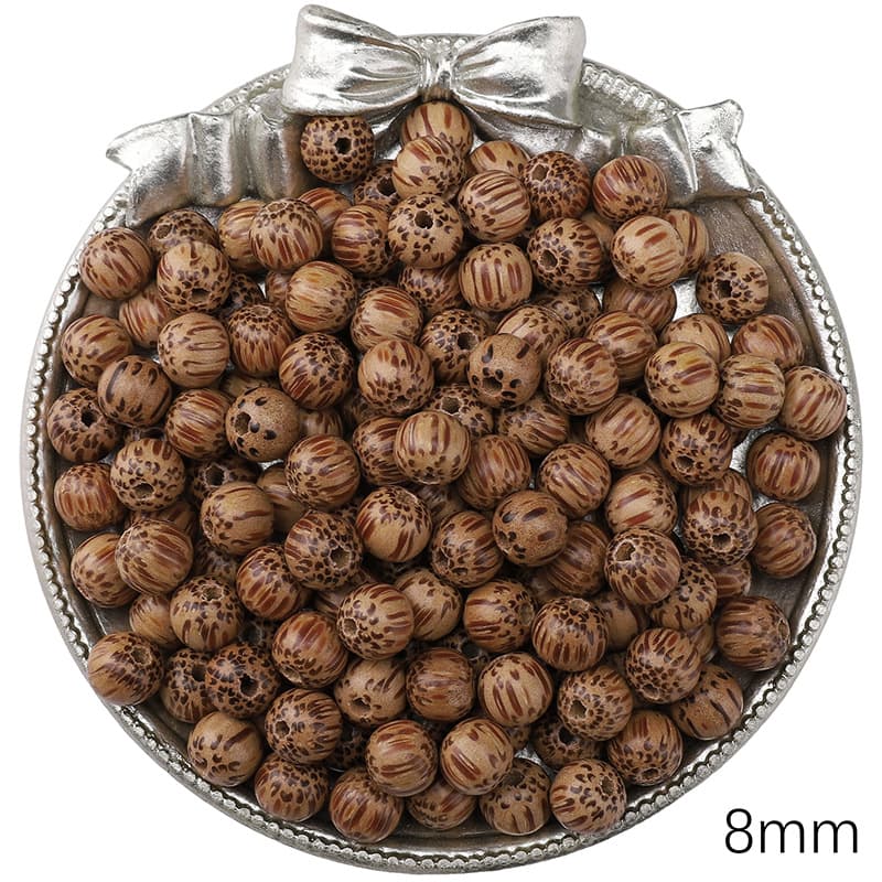 Coconut wood 8mm 20 pieces/pack