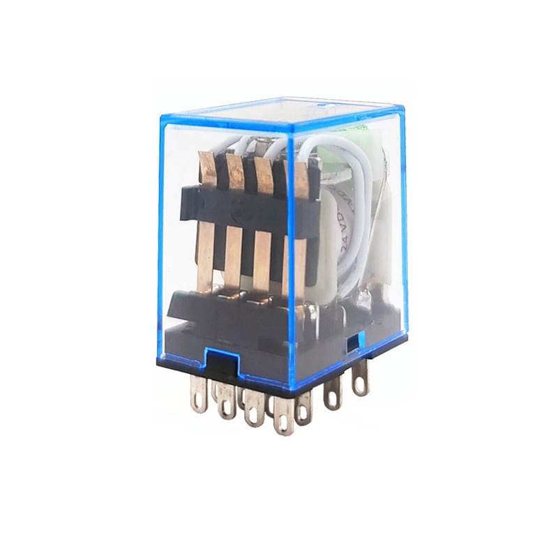 My4Nj miniatür rele, 14 pin, 12Vdc, 24Vdc, 110Vac, 220Vac 5