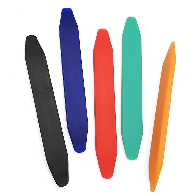 Car Audio Disassembly Tools Plastic Pry Bar Interior Trim Pry Tool Center Console Navigation Door Panel Clip Modification Disassembly Pry Bar 5