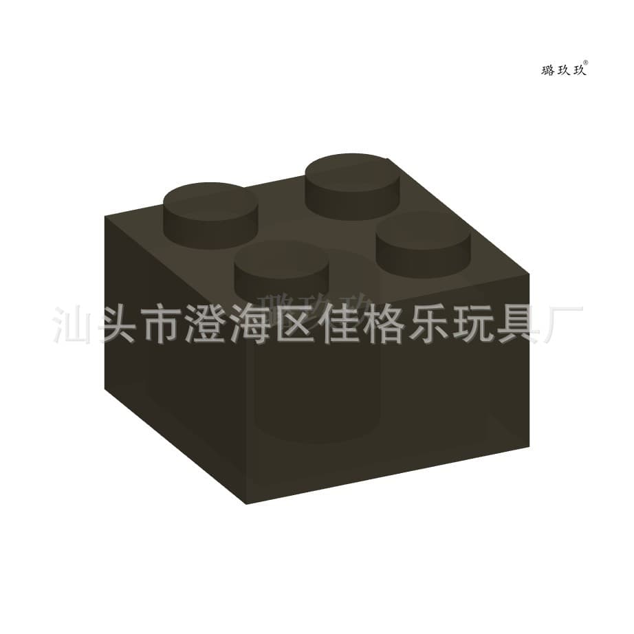 Transparent black (about 42 pieces)