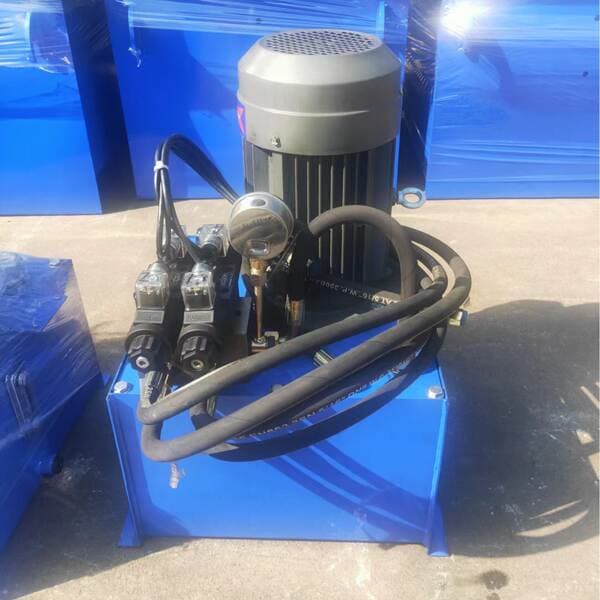 Hydraulic Station Hydraulic Pump Station Assembly Full Set of Hydraulic System Manual Automatic Adjustable Electromagnetic High and Low Pressure Custom Oil Pump