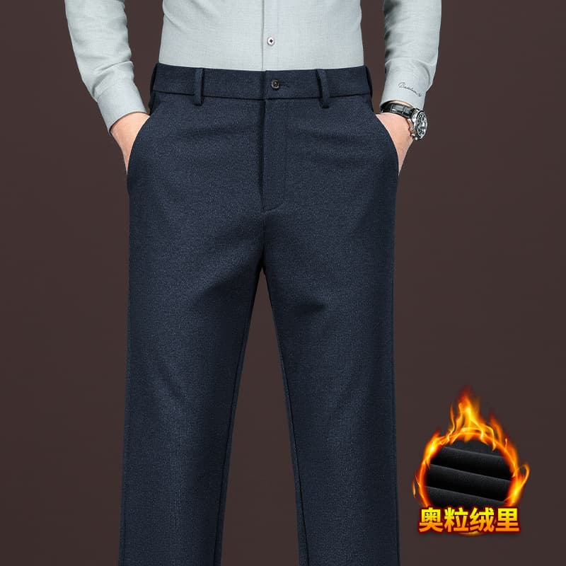 Navy blue plus velvet (winter style)