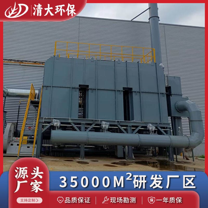 Rto Heat Storage Combustion Furnace Ceramic Heat Storage Body Chemical Spray Paint Pharmaceutical Voc Organic Exhaust Gas Treatment Equipment Co Furnace 3