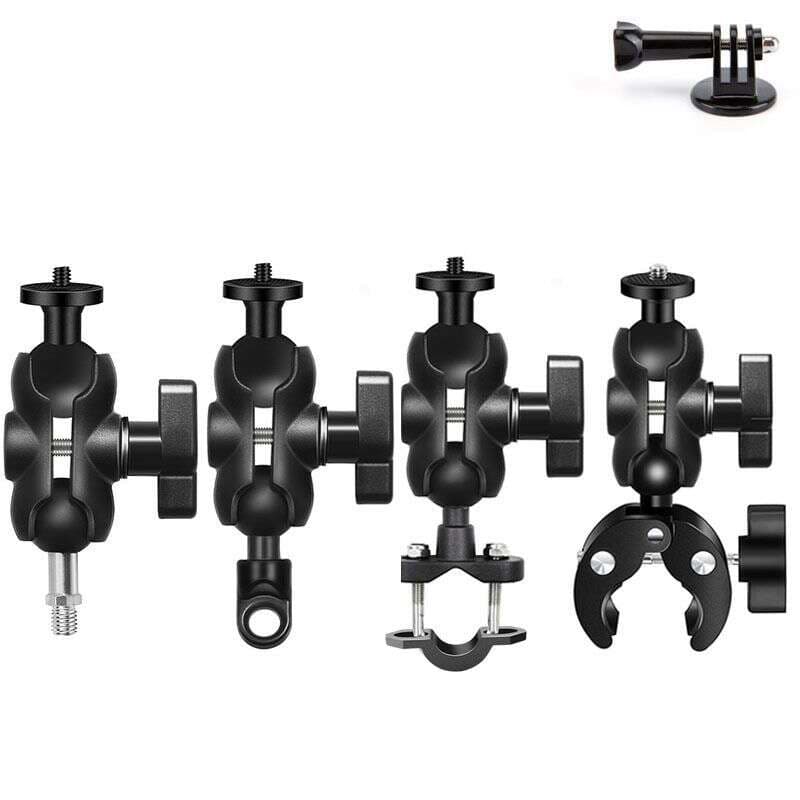 25mm kürə başlığı, motosiklet/GoPro üçün telefon tutacağı, M6/M8/M10 vint bağlantısı 2