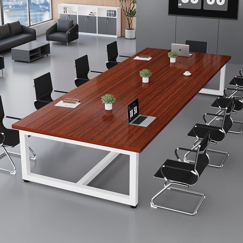 Teak--white frame