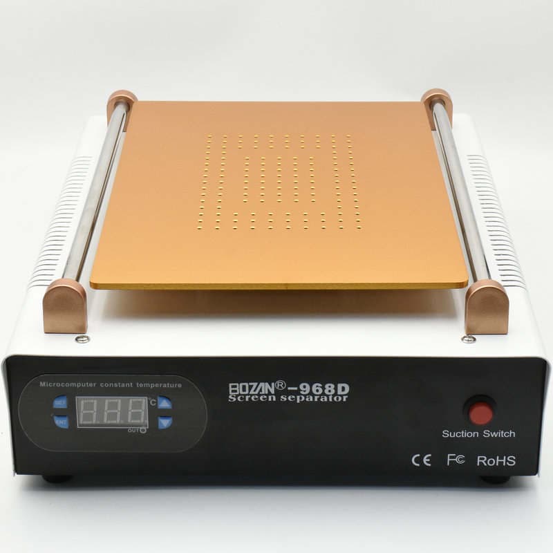 968D Mobile Phone Lcd Touch Screen Separator Machine Built-In Vacuum Air Pump Screen Removal Machine 14inch Multifunctional 4