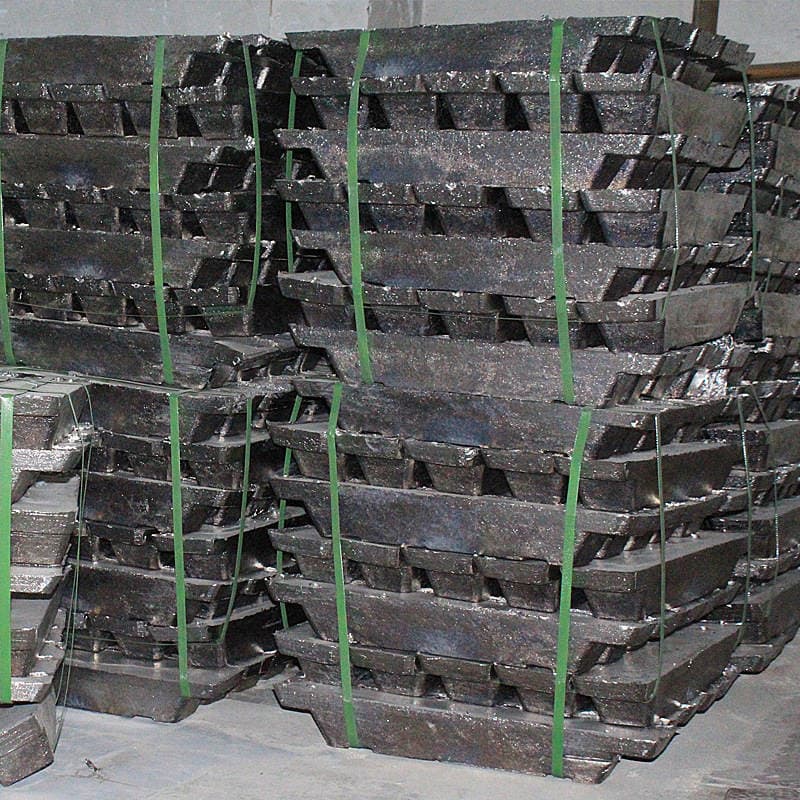 Dongguan Nonferrous Metal Manufacturer Wholesale Electrolytic Lead Ingots, Yuntin, Cadmium Ingots, Antimony Ingots, Bismuth Ingots, Zinc Ingots for Electroplating 2