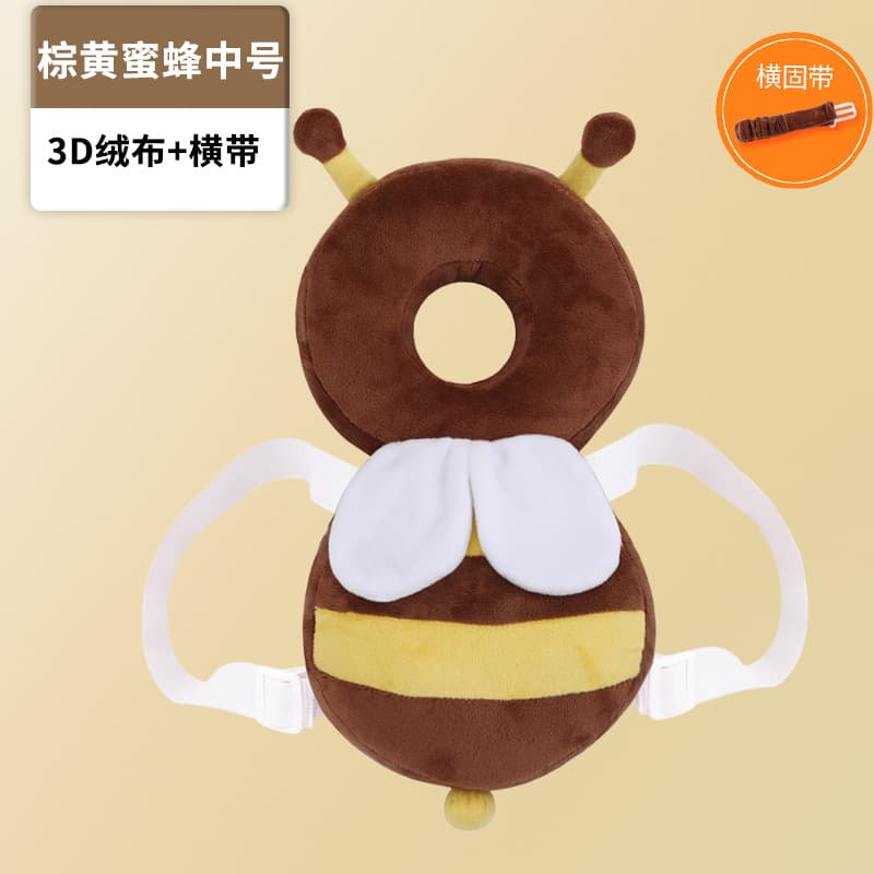 Brown and black bee velvet medium size [including horizontal belt]