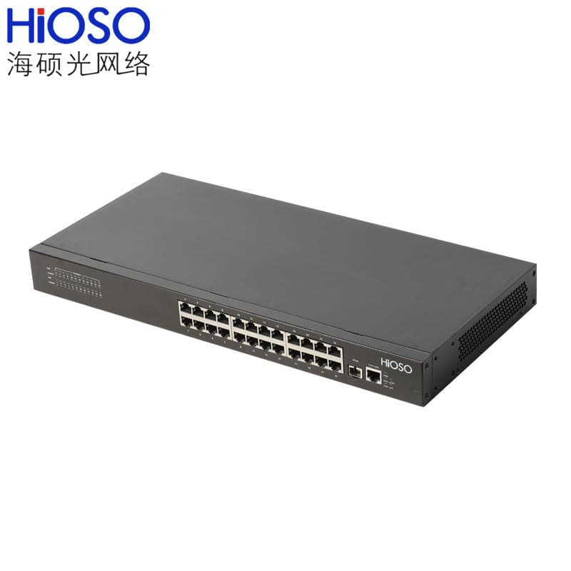 Haishuo (HIOSO)24-port EPON optical fiber PoE ONU switch equipment security monitoring camera 2