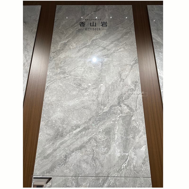 {in stock, made in foshan, guangdong} high-gloss porcelain tile 3c with g-xiangshan rock finish