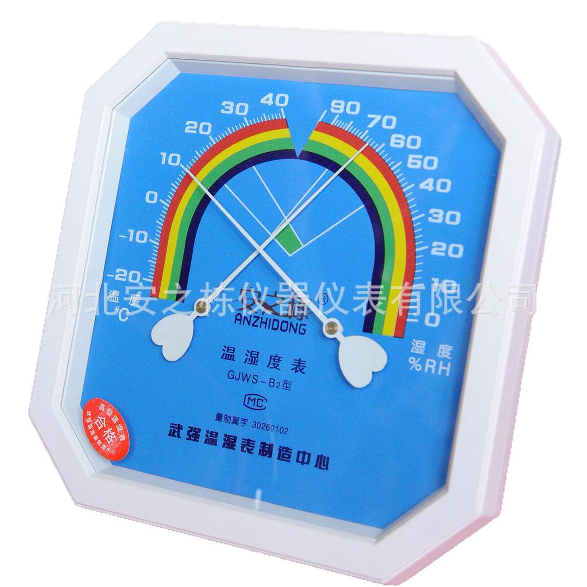Anzhidong GJWS-B2 divara quraşdırılan temperatur və rütubət ölçən, çoxfunksiyalı, xəstəxana və aptek üçün 5