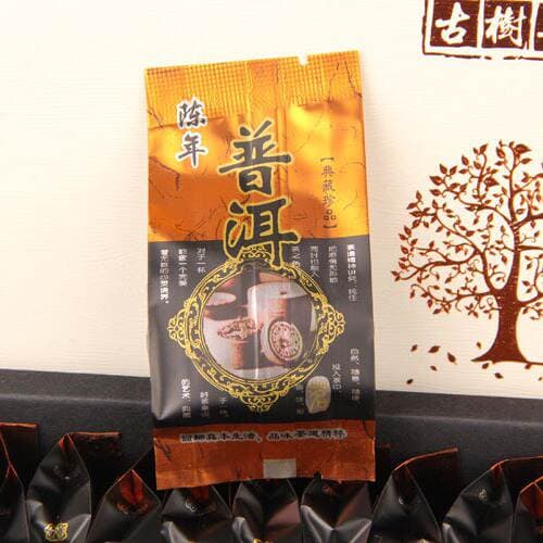 Yunnan Pu'er (bişmiş, yaşlı, qədim ağacdan, 25 paket/qutu) 3