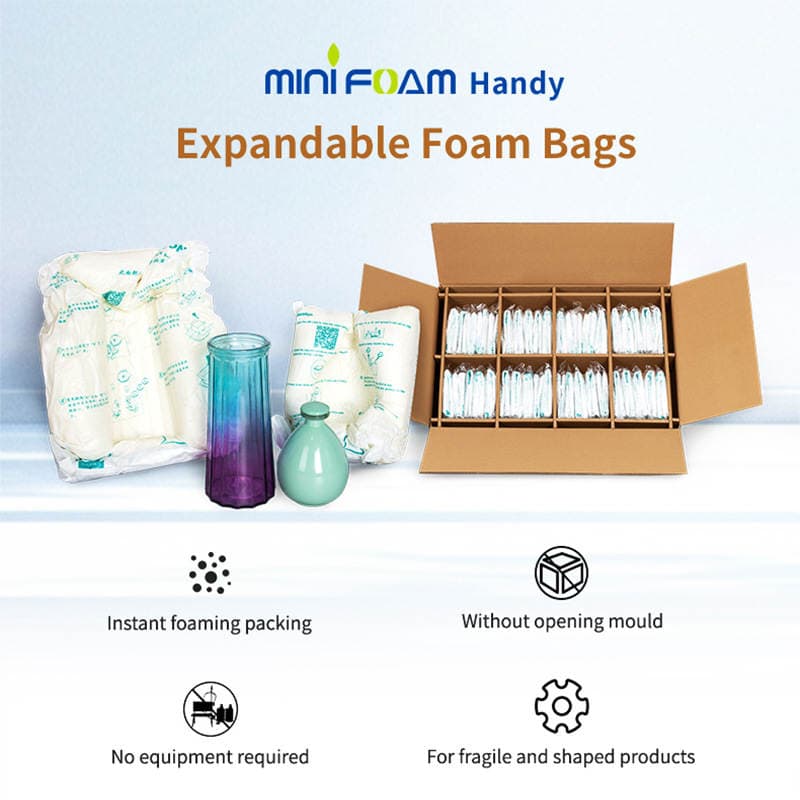AMESON Handheld foam bag packaging Instant foam packaging 1