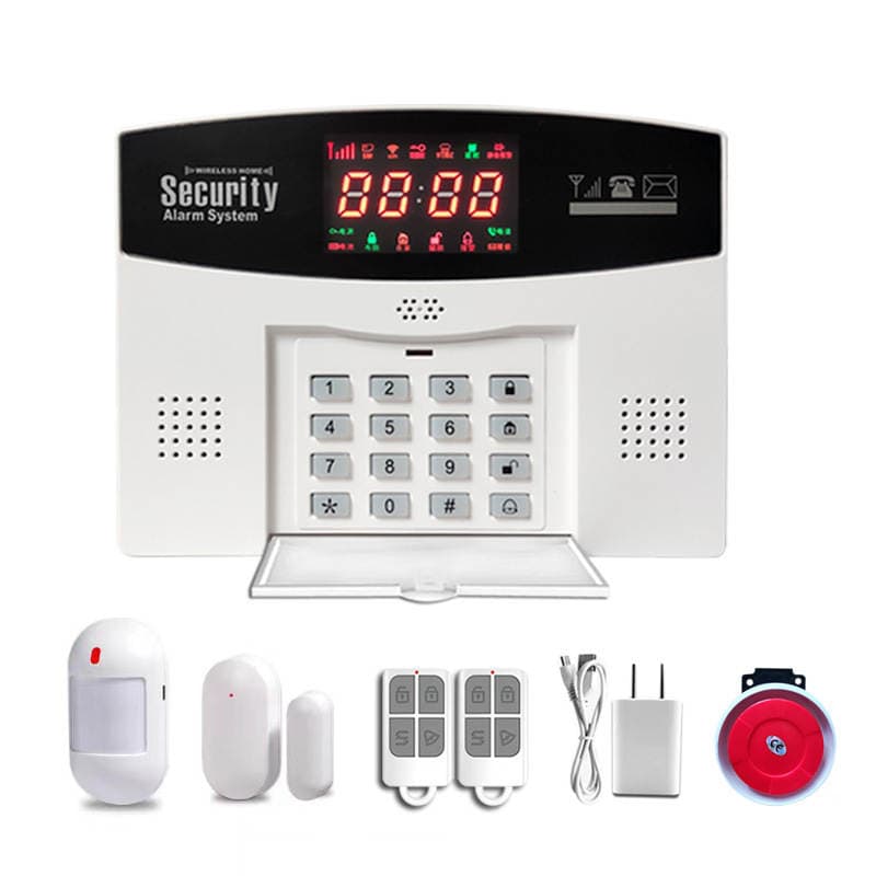 Hot Selling graffiti WIFI + GSM anti-theft alarm system home anti-theft alarm host intelligent security alarm equipment 1