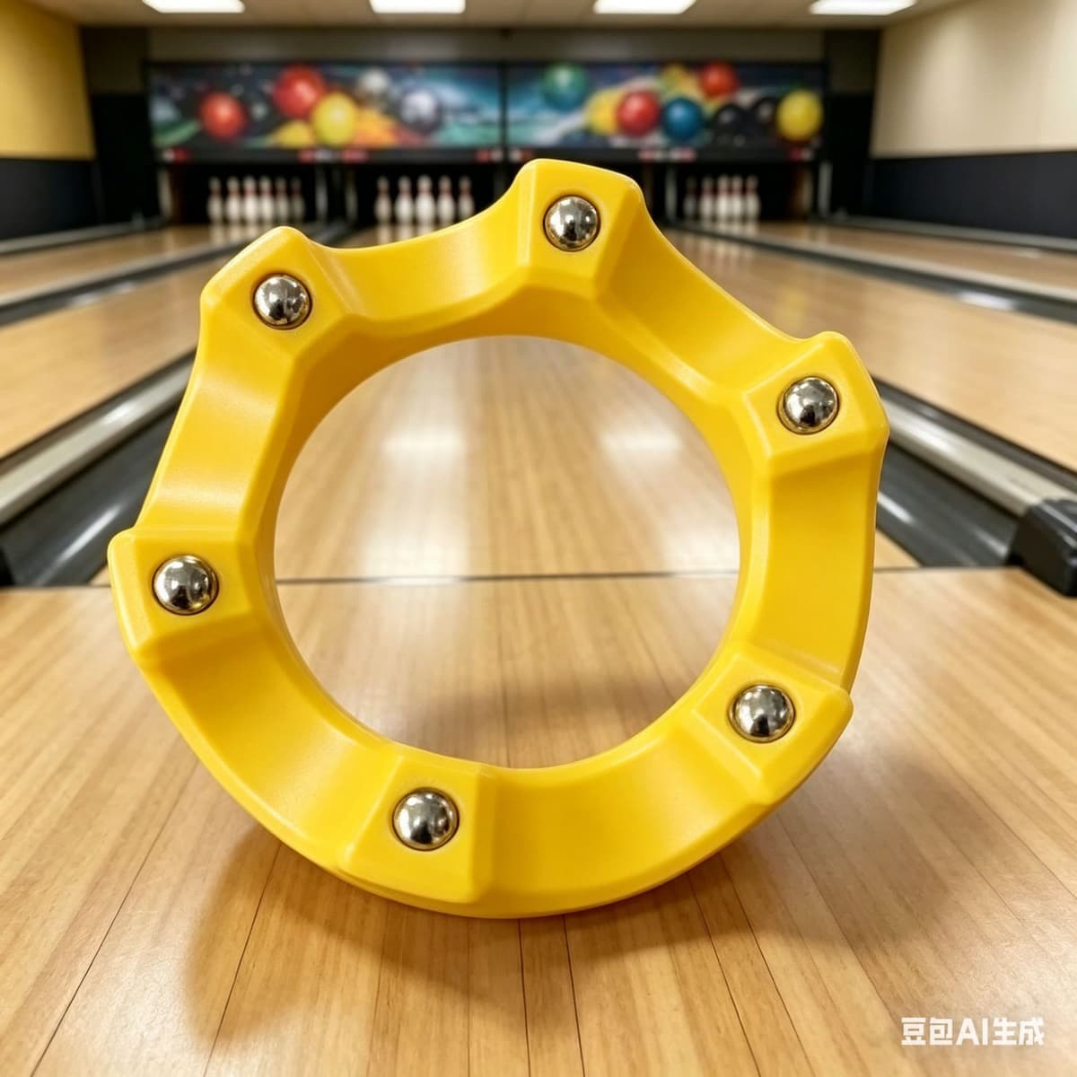 Bowling rack injection molding [yellow]