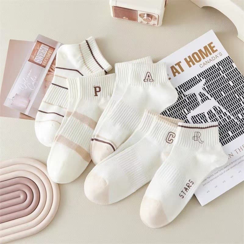 Women's socks capr (10 pairs/pack of 5 colors mixed)