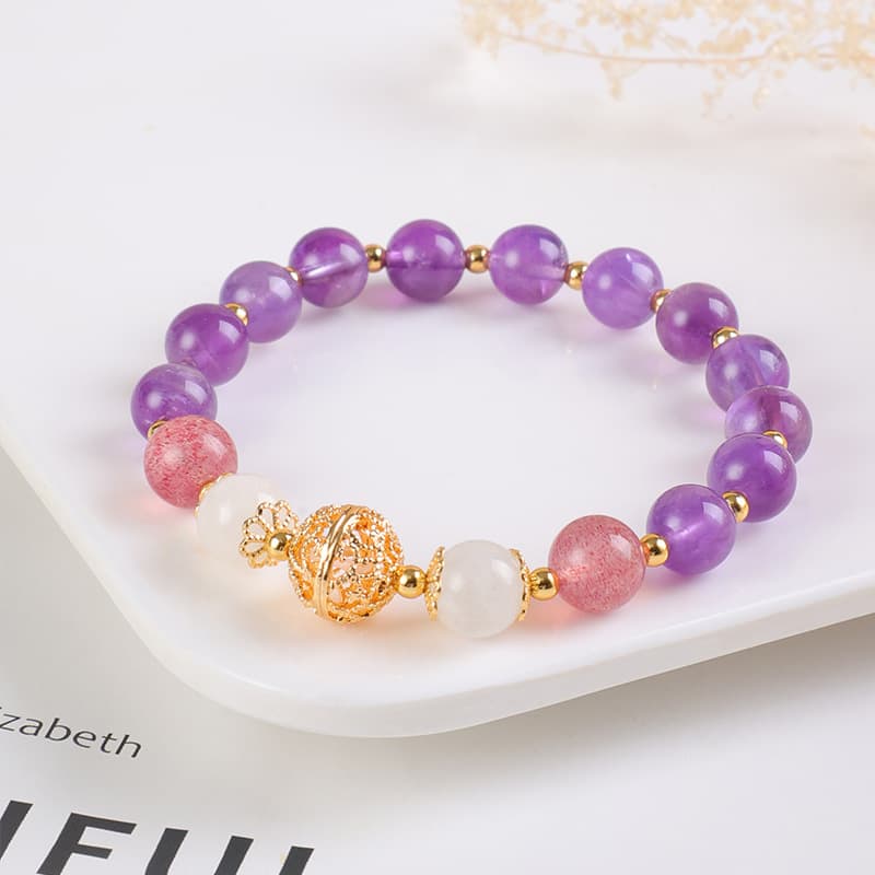 Amethyst bracelet