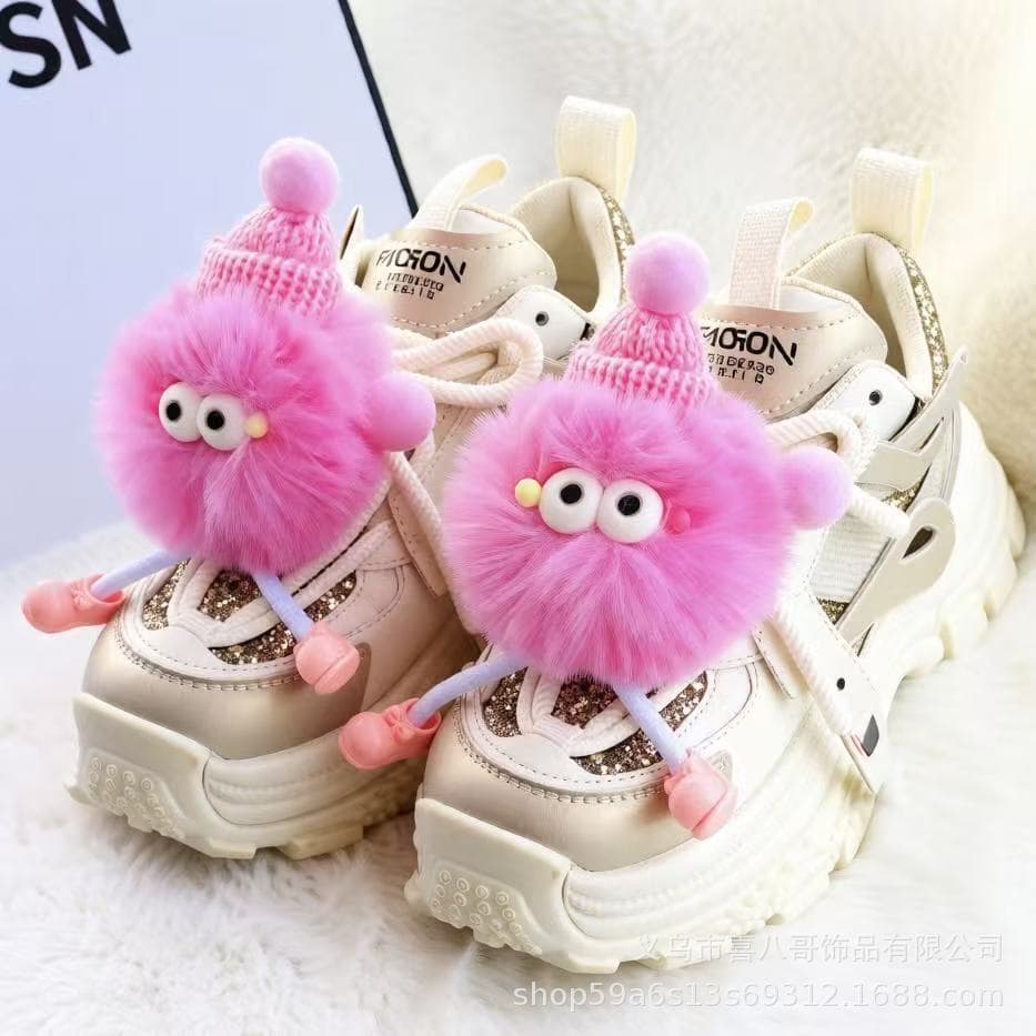 Pink elf shoelaces [no shoes]
