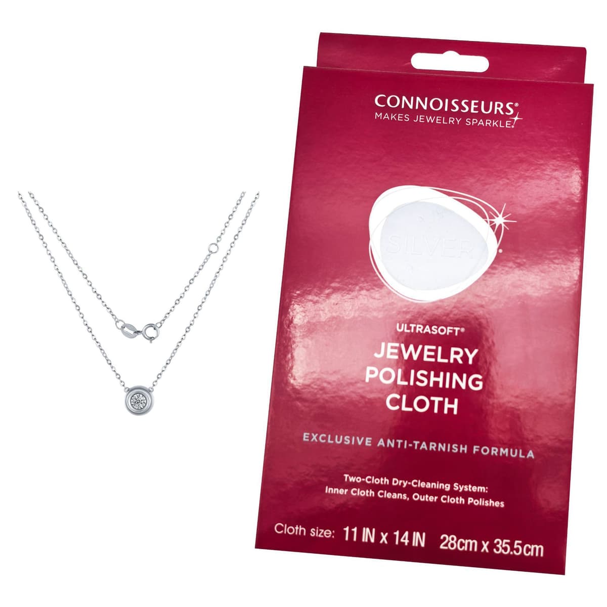 Connoisseurs silver polishing cloth