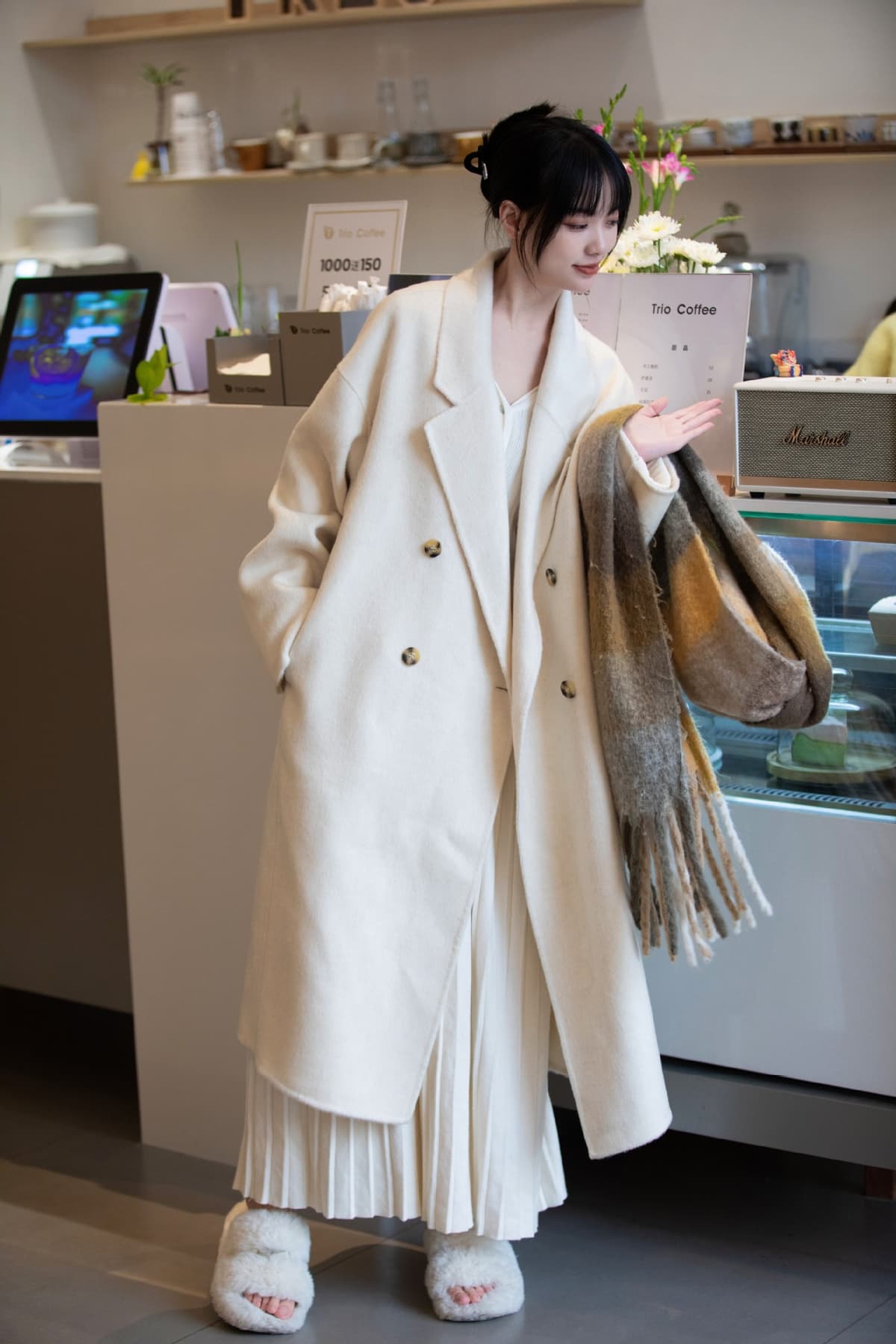 Cream beige