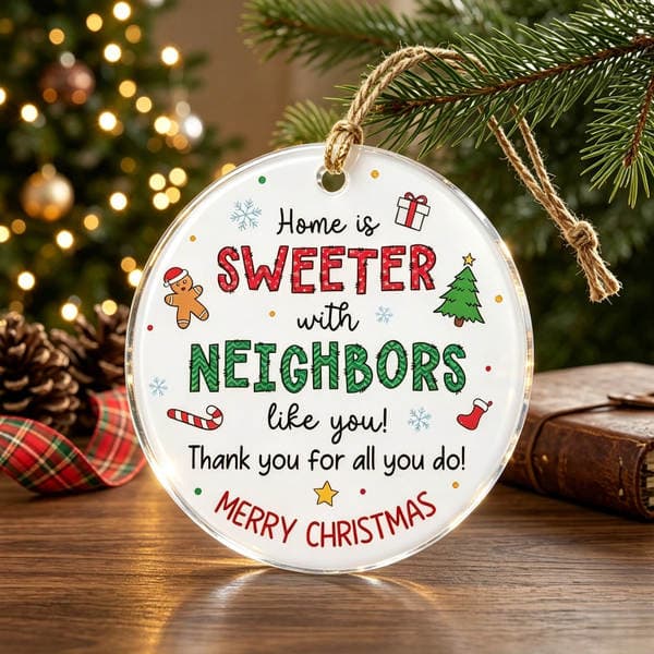 Acrylic Pendant D-Style Ins-Style Cross-Border English Inspirational Commemorative Gift Christmas Halloween Decoration Ornament