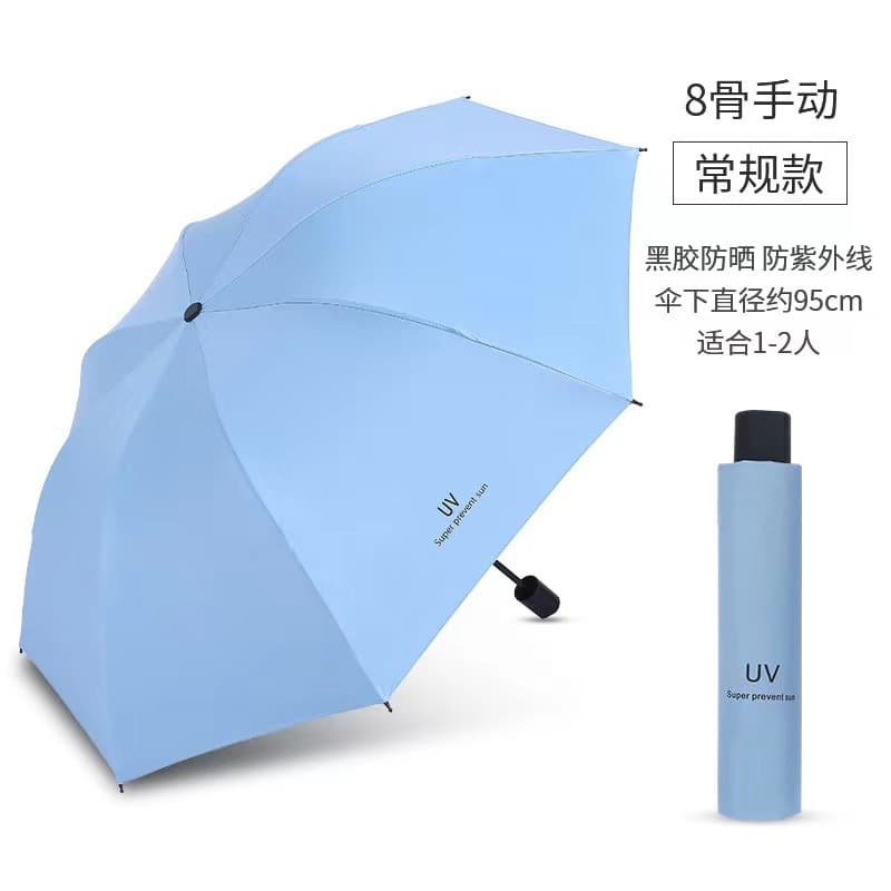 Conventional manual uv-sky blue