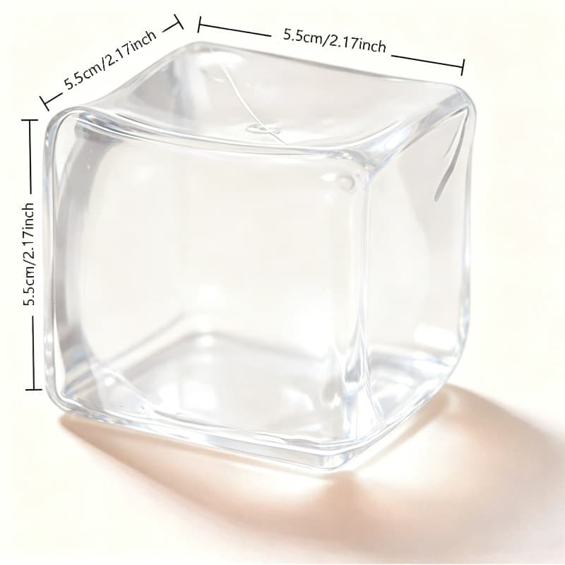 5.5 transparent ice cubes [opp bag]