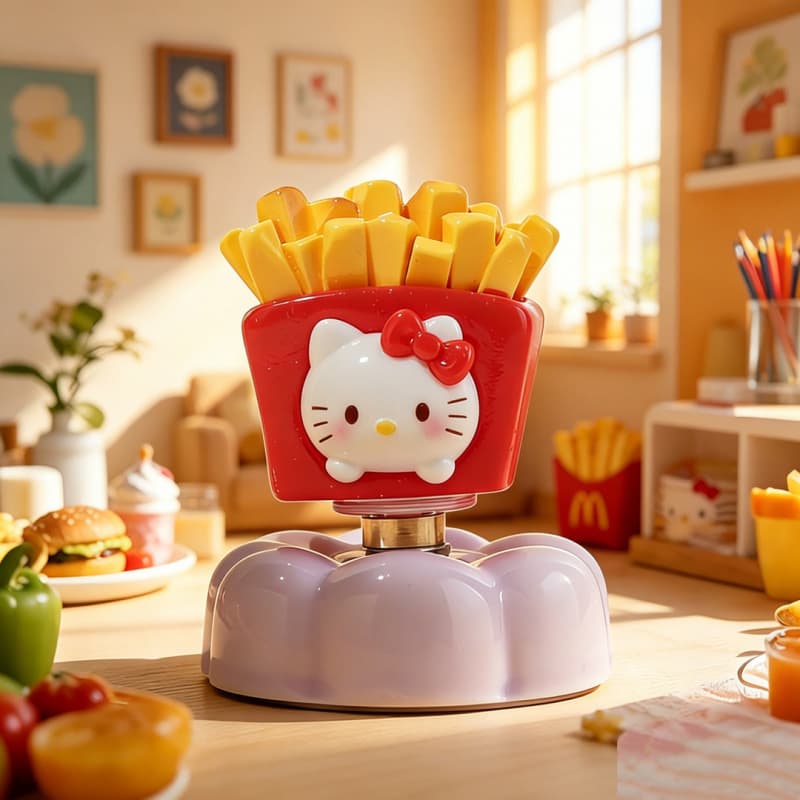 French fries cat