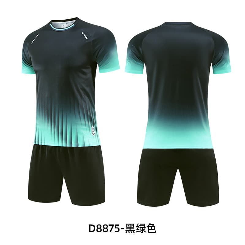 D8875-black green