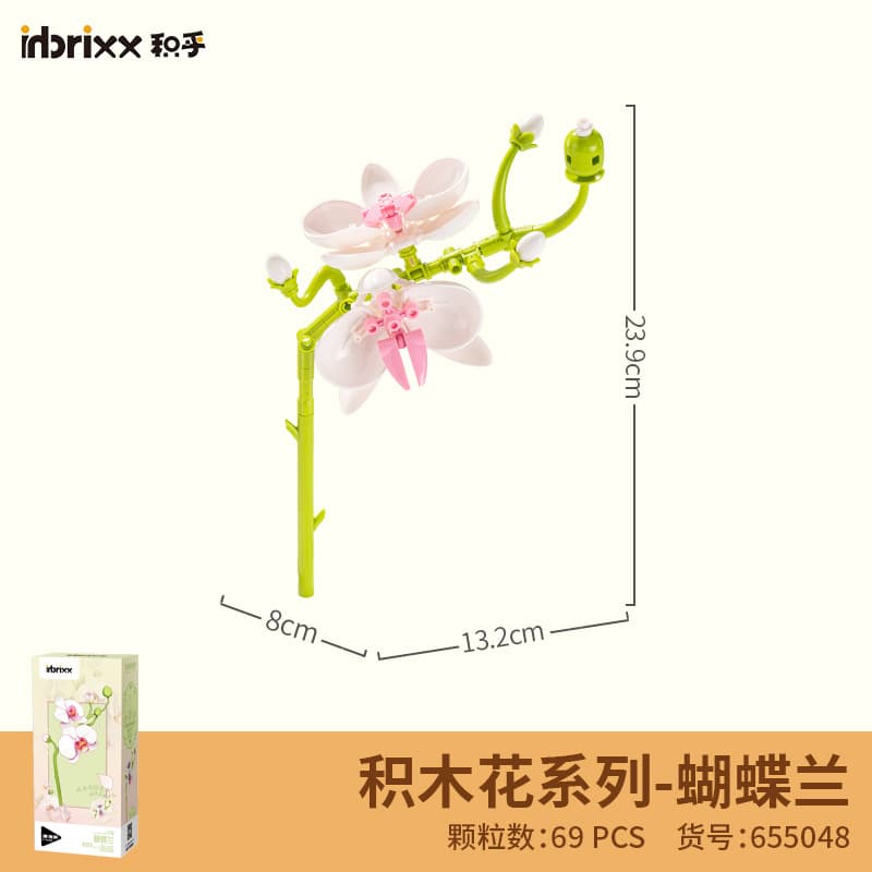 655048 phalaenopsis 69pcs-80g