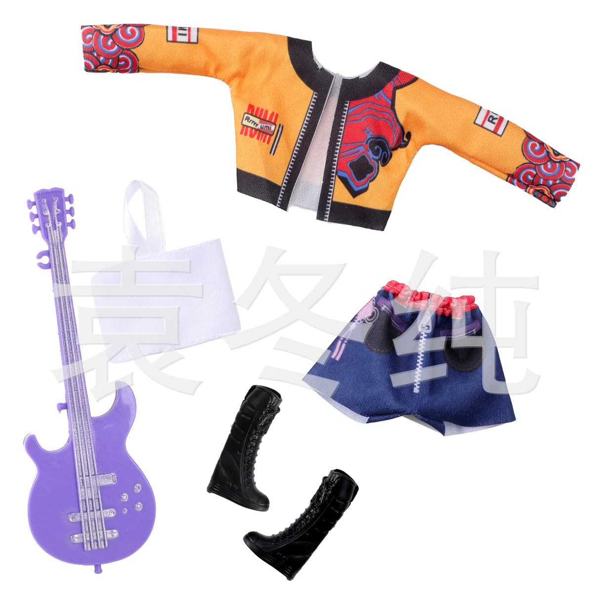 Clothes + accessories (guitar style) 1.0-purple