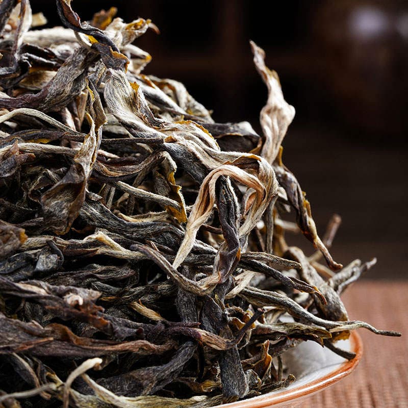 Yunnan Brown Mountain Ban Zhang Pu'Er xam yarpaq çayı, qədim ağaclardan, yaz çayı 2
